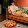 Poupées en peluche 40/60 cm Pizza crêpes oreillers jouets alimentaires simulé collation décoration dossier coussin en peluche cadeau créatif pour les enfants 231016