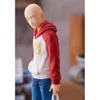 Juguetes para dedos 18cm Pop Up Parade One Punch Man figura de Anime One Punch Man Saitama Oppai Sudadera con capucha colección de figuras de acción modelo juguetes de muñecas