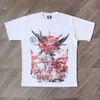 24ess Hellstar Heren T-shirts Hoge kwaliteit T-shirt Designer Shirts voor mannen Zomerkleding Mode Koppels Katoenen T-shirt Casual Dames Korte mouw Tees 69