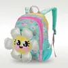 School Bags Australia Smiggle original -selling children's schoolbag high quality cute sunflower girl bag 3-6 years old 14 inches 231016