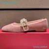 Geklede schoenen Kristal verfraaid Glanzend leer Ballet Flats Loafer Dames designer schoenen Crème platte schoenen 100% echt leer Ballerina Flats luxe MAAT 34-42 Oxfords