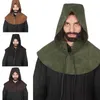 Lenços Cowl Medieval Curto Manto Cavaleiro Cosplay Role Playing 57BD