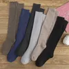 Men's Socks 3 Pairs/lot Winter Thick and Warm Men's Knee High Long Snow Cold Compression Leg TerryL231016