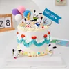 Factory Outlet Internet celebrity INS Wind Pacha Dog Cake Decoration Cartoon Cute Dog Balloon Cake Insertion Card Plugin