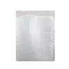 Christmas Decorations White Foam Envelope Bag Mailers Padded With Bubble Mailing Package Gift Holders 50PCS 18 18cm