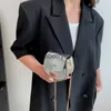 Весенне-летняя женская мини-седельная сумка через плечо, новинка 2023, персонализированная сумка на цепочке, стильная сумка через плечо на одно плечо Blieberryeyes