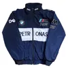AF1 F1 Formule 1-racejas F1-jas Herfst en winter Volledig geborduurd logo Katoenen kleding Spotverkoop F18