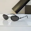 Glasses Balencgas Designer Womens Sunglasses Simple European Style Oval Quality Sunglass Celebrity Clothing Outfit Must Have Shades Uv