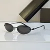 Designer zonnebrillen Balencgas bril Dames zonnebril Simple Europese stijl Oval Zonnebril Zonnebril Sunglass Celebrity Kleding Outfit Must Have Shades UV400