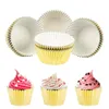 Bakeware Tools 100pcs Muffin Cups Liner Baking Box Cup High Temperature Resistant For Cupcakes Dessert Kitchen Accessories