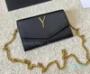 Crossbodytassen Schoudertas Gewatteerd leer Krokodilketting Handtas Woc Updown Dames Clutch Portefeuilles Cadeaukaarthouder