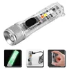 Flashlights Torches Mini Small Outdoor Keychain Portable Keyring Torch Lamp Abs