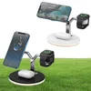 Magnetic Charging Bracket Y Shape Wireless Charger ThreeInOne For Mobile Phone Watch 25w Fast Charge Epacket8818823