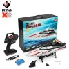 Wl912-a rc barco 2.4g controle remoto 35km/h de alta velocidade capsize à prova dwaterproof água rc lancha elétrica pvc barco brinquedo para menino kidsgift