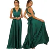 Mode-Designer-Kleider für Damen, sexy, V-Ausschnitt, Roben, hohe Taille, Schnürung, großes Swing-Party-Club-Maxi-Luxuskleid für Damen plus 321R