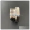 Fittings Fittings 1.375X24 Titanium Gr5 Extra Hexagon Sealed End Cap For Modar Soent Trap Metric Screw 1-3/8X24 Automobiles Motorcycle Dhdcw