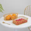 Paniers de stockage Nordique Ins Net rouge fruits bol plateau créatif Simple moderne salon maison américaine Table basse Snack stockageLB82111