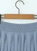 スカートチューサウビューティー女性秋のファッション甘いストライプシックなサッシミニスカートセクシーな弾性ウエストショートスカートファルダスミュージャー231016