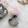 Cell Phone Cases For Samsung A12 S23 S22 S21 Ultra S20 FE S10 Lite S9 S8 S7 A50 A70 A51 A71 A21S Luxury Love Pendant Plush Soft Phone Case CoqueL2310/16