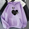 Men's Hoodies Young Royalss Sweatshirts Winter Autumn Jacket Harajuku Fashion Clothing Simplic Love Painting Casual Long Sleeve