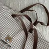 Duffel Bags Quilt Bag Travel Tote med klädlagring Portabel duk axelbagage för kvinnor