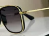 تصميم العلامة التجارية الفاخرة النظارات الشمسية للرجال نساء مسطحة أعلى ميدان ميدان نظارات الشمس المعدنية الرجعية النظارات الأنيقة المضادة للانقراطيين الإطار الكامل 116