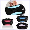 Utomhusväskor 6.5 tum Running Belt Bag Jogging Pouch Hollow Out Fanny Pack midja Folding Multicolor Sports Women