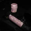 Steering Wheel Covers Bling Diamond Rhinestones Car Steering Wheel Cover 37/38cm Auto Interior Accessories Women Case Car Styling Four Seasons Q231016