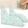 Bath Accessory Set 2 Pcs Shower Corner Water Guard Crystal Shine Splash For Bathtub With Self-Adhesive