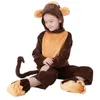 Kostium motywu Findpitaya Christmas Halloween Dzieci Śliczne zwierzę małpy ubrania domowe piżamę cosplay vestidos