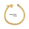 Charm Armbanden Dubai Goud Kleur BanglesBracelets Voor Vrouwen Man Armband Islamitische Moslim Arabische Midden-Oosten Sieraden Afrikaanse Gifts231u