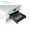 Digitale Flatbed Inkjet UV-printer voor acryl-plastic metaal Led Mini4-drukmachine