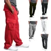 Pantaloni da uomo Pantaloni larghi da uomo Pantaloni cargo Streetwear Pantaloni sportivi larghi da sudore Jogger Pantalon Homme Pantalones De Hombre