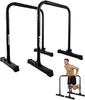 Halters Dip Stand Station Gymnastiekapparatuur Zware belasting Max. belasting 330 lbs In hoogte verstelbare trainingsstang Voor thuisgymnastiek Sterkte T