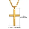 Ожерелья с подвесками Anniyo, женские кресты золотого цвета, подвески, ожерелье для мужчин, модная христианская ювелирная фабрика, оптовая продажа, Распятие Бога #066102