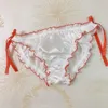 Kvinnors trosor kvinnor spetsar sexig underkläder kvinnliga casual underbyxor satin flicka trosor damer kwaii underkläder intimat2562