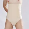 Intimo modellante per uomo Uomo sexy Sissy Che modella la biancheria intima Corsetto Nascondere Gaff Mutandine Crossdresser Transgender Tummy Slim Shaper Ela279K