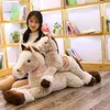 Plush Dolls Arrive High Quality 90-120CM Horse Plush Toys Stuffed Animal Doll Boys Girls Birthday Gift Home Shop Decor Triver 231016