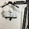 Tasarımcı Biquinis Kadın İki Parçalı Set Mayo Mektubu Baskı Bating Suit Plaj Giyim Havuz Partisi Seksi Bikini Takım