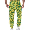 Frauenhose tropische Obst Ananas Muster Frauen lässig gemütliche weiche Elastizität Sport Pant Jogger Streetwear Teenage Style Hosen