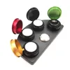 Watch Repair Kits Metal Oiler Stand 4 Dish Oil Dip Storage Tool With Colors Dust Cover For Watchmaker Repairing