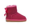 2024 Nieuwe Laarzen Kinderen Australië Snowboot Designer Kinderschoenen Winter Klassieke Ultra Mini Botton Baby Jongens Meisjes Enkellaarsjes Kid Bont Suede 2456