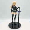 Finger Toys Finger Toys 23cm Saber Altria Pendragon Sexy Anime Figure Fate/grand Order Action Figure Saber Alter Casual Wear Figurine Model Doll Toys