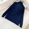 Lüks Sonbahar ve Kış Moda High Street Pamuklu Sweatshirt Blubtleneck Yün Sweater Nefes Alabilir Ekose Desen Erkekler ve Kadınlar Sıcak Gündelik Sweater