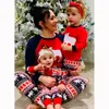 Family Matching Outfits Family Christmas Pajamas Set Warm Adult Kids Girls Boy Mommy Sleepwear Mother Daughter Clothes Dropship Matching Family Outfits 231016