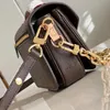 2023 Designer Bag Classic Shoulder Bag East West Women's Handbag Luxury Designers Bag äkta Leather Metis Elegant Women's Designer Crossbody Bag Messenger Bag