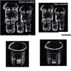 Storage Bottles Jars 5/10/25/50/100Ml Glass Beaker Laboratory Measuring Cup Glasre For School Study Lab Set Drop Delivery Home Gar Dhjhw