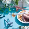 Chopsticks Finger Game Player Snack Checlder Holder مجموعات بلاستيكية تحكم تدريب على التدريب على تسليم التسليم المنزل حديقة المطبخ DIN DHC7I