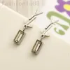 Classic letter charm earrings designer luxury stud earings elegant women jewelry gift couple plated silver gold earring simple big square rhinestone zf074