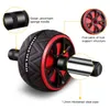Sit Up Benches Abdominal Roller Exercise Wheel Fitness Equipment Mute Roller For Arms Back Belly Core Trainer Body Shape With Free Knee Pad 231016
